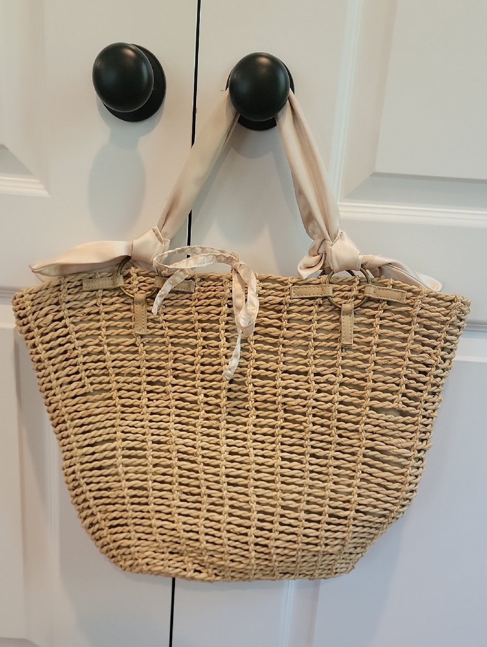 Reef Straw Beach Bag EUC